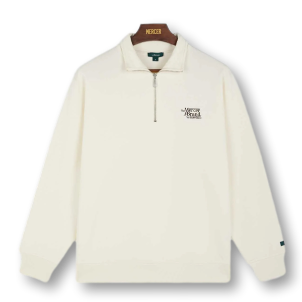 Mercer MEAP253010 Quarter Zip Contrast