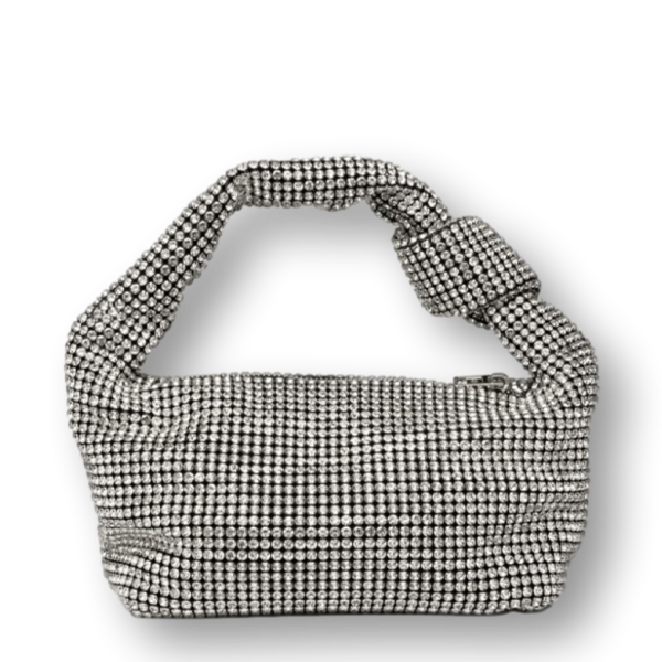 Sui Ava Silvermoon crystal bag