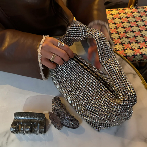 Sui Ava Silvermoon crystal bag - Afbeelding 2