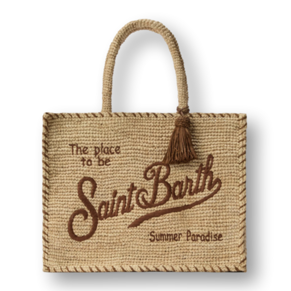 MC2 Saint Barth Vanity raffia border 1119 emblem vani013